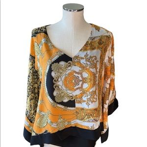 Coco Bianco women’s blouse size large